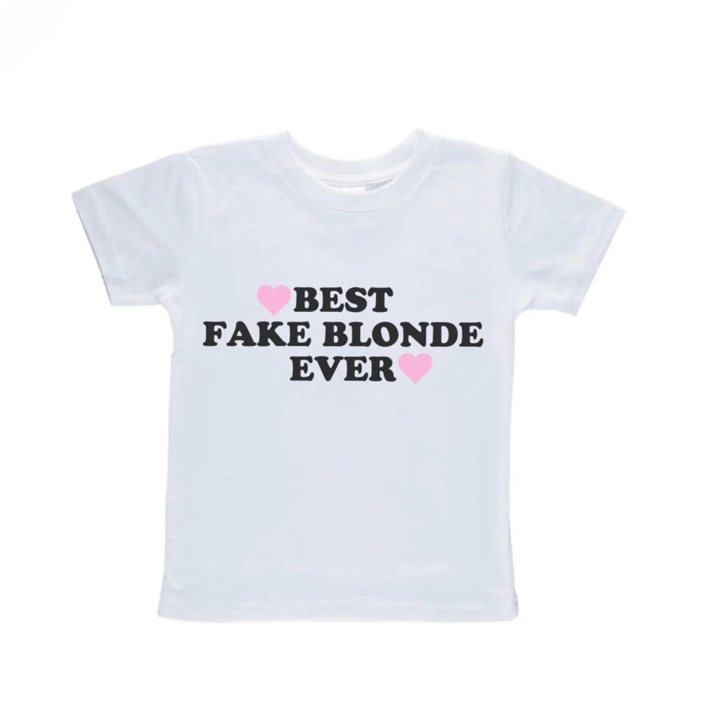 Fake Blonde TEE Size S